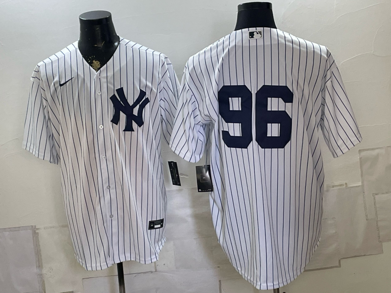 Men 2026 New York Yankees #96 white Nike MLB Jersey->chicago cubs->MLB Jersey